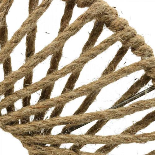 Floristik24 Väggdekoration Boho stil, dekorativt juteband Ø38cm