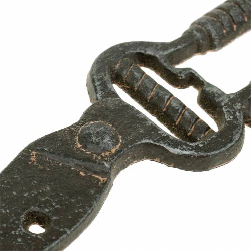 Floristik24 Hake rail secateurs mörkbrun 25cm x 15cm