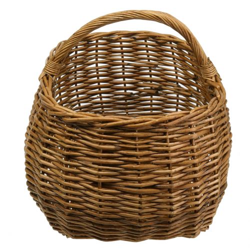 Floristik24 Flätad korg oval 48cm x 34cm H25cm