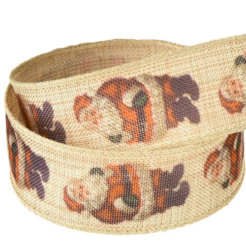 Artikel Julband rustikt band jultomten 25mm 15m