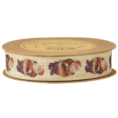 Artikel Julband rustikt band jultomten 25mm 15m