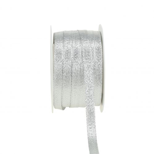 Artikel Julband lurex silver 10mm 50m