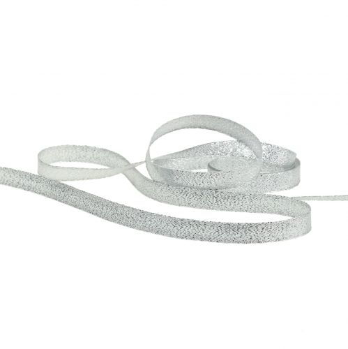 Artikel Julband lurex silver 10mm 50m