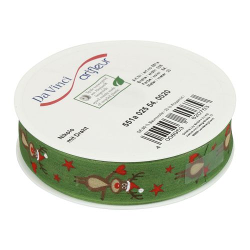 Artikel Julband rengrönt julband 25mm 20m