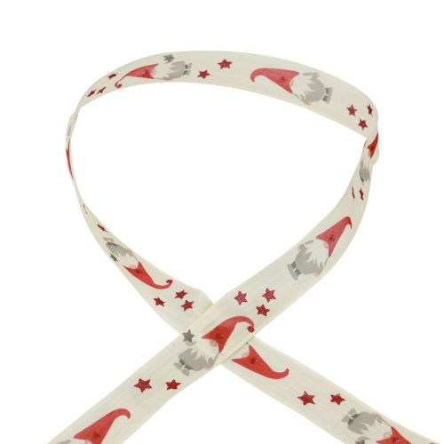 Artikel Presentband Julband gnome cream 25mm 20m