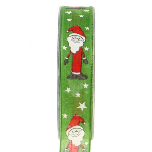 Julband med jultomten 25mm 20m