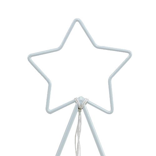 Floristik24 Julgran metall vit H53.5cm