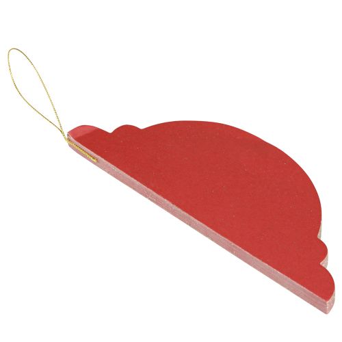 Artikel Juldekorationspapper Julgransdekorationer Bordeaux H20cm