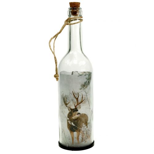 Floristik24 Juldekorationsflaska med belysning 30 cm