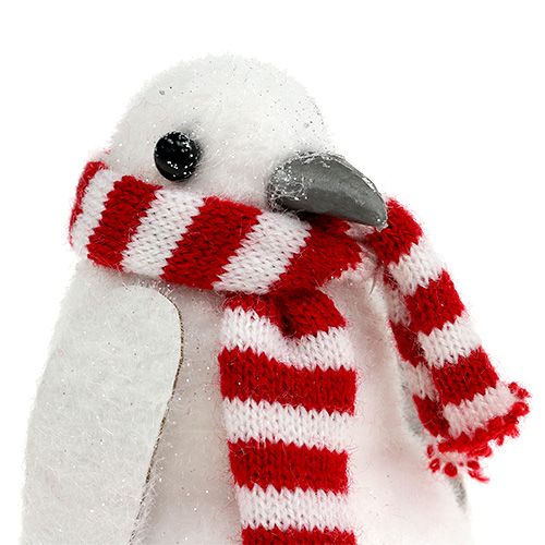 Artikel Juldekoration pingvin 11 cm vit 3st
