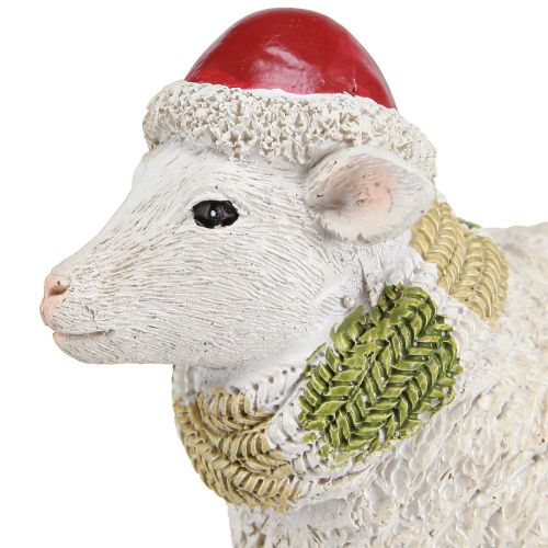 Artikel Julfigurer får med mössa och halsduk L16cm 2 st