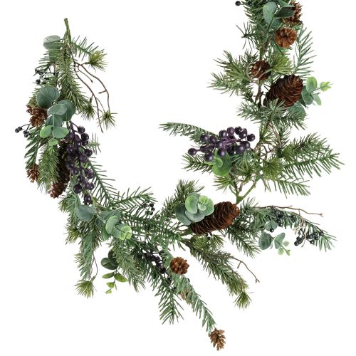 Julgirlang lila bärgirlang konstgjord 180cm