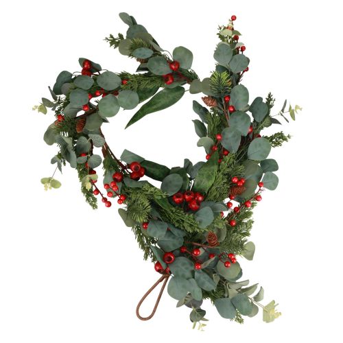 Floristik24 Julgirlang grangirlang konstgjord eukalyptus barrbärsgren 160cm