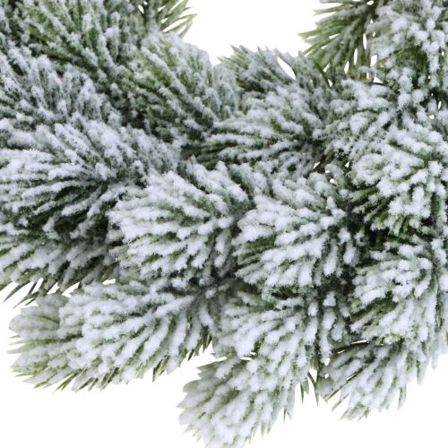 Floristik24 Julkrans gran grenar Gran krans konstsnöat Ø28cm