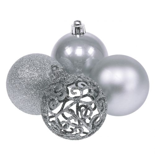Artikel Julkula silver Ø6cm 16 st