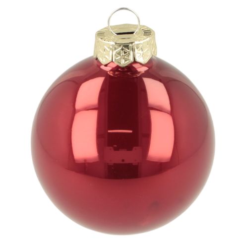Julkulorset, glänsande festlig dekoration, 6 cm, 24 delar | Floristik24.se