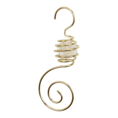 Julkulhängare, kulhängare gyllene 7cm 6st