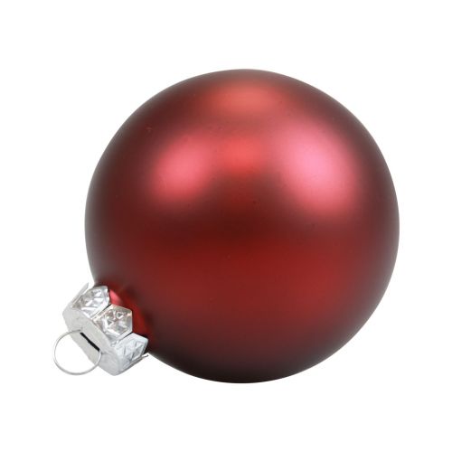 Artikel Julkulor glas Julgranskulor Bordeaux Ø7,5cm 14 st