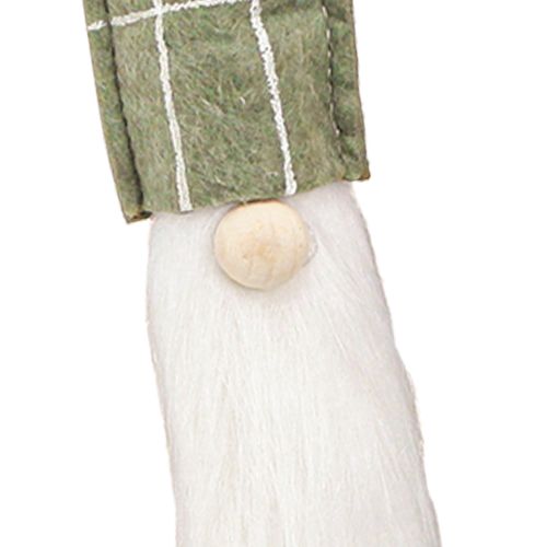 Artikel Jultomten på pinne jultomte grön 57cm 4 stycken