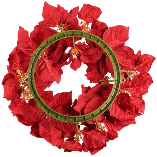 Artikel Julstjärnekrans konstgjorda blommor Jul Ø40cm