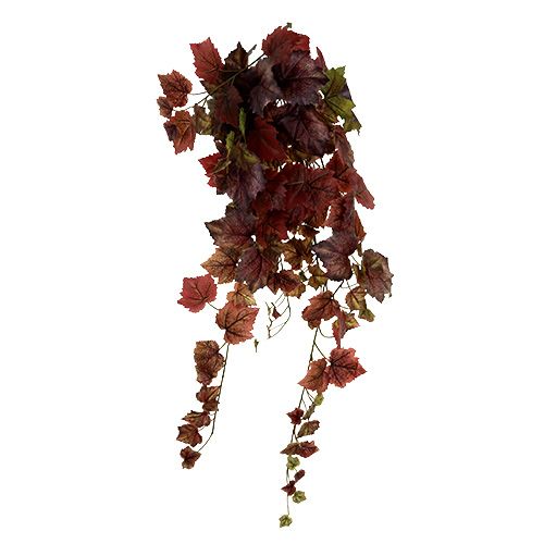 Artikel Vinstadsblad hängare grön, mörk röd 100cm