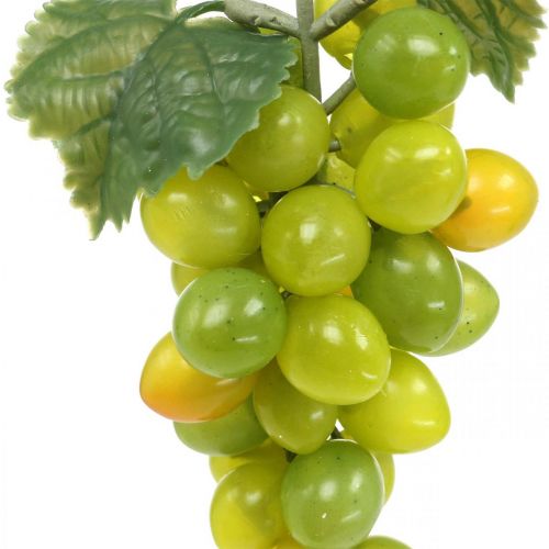 Artikel Deco druvor grön höstdekoration konstgjorda frukter 15cm