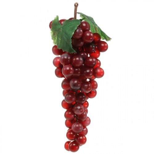 Dekorativa druvor röda Konstgjorda druvor dekorativa frukter 22cm