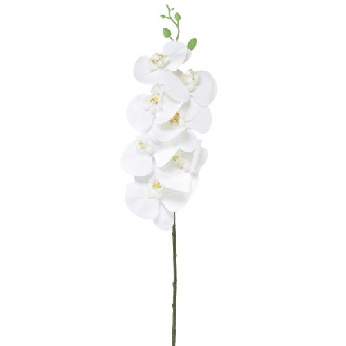 Floristik24 Vit konstgjord orkidé Phalaenopsis Real Touch H83cm