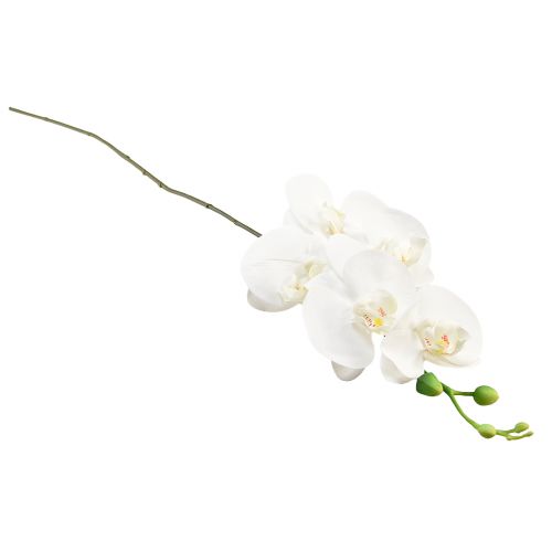 Artikel Vit orkidé konstgjord phalaenopsis Real Touch H83cm