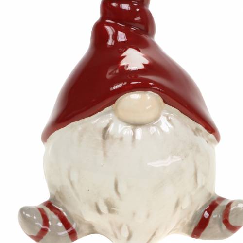 Floristik24 Juldekoration dekorativ figur keramisk alf 10cm 2st