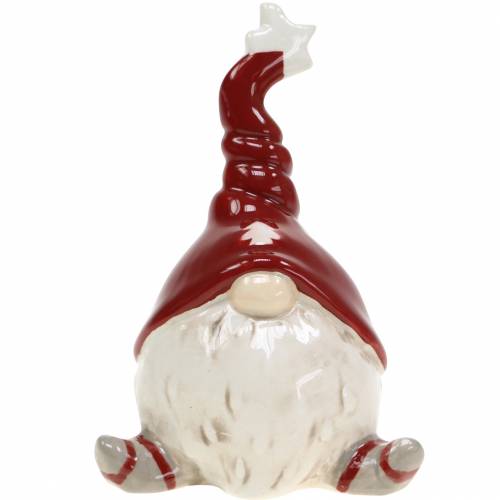 Floristik24 Juldekoration dekorativ figur keramisk alf 10cm 2st