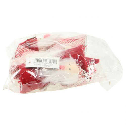 Floristik24 Gnome röd, vit 9cm 4 st