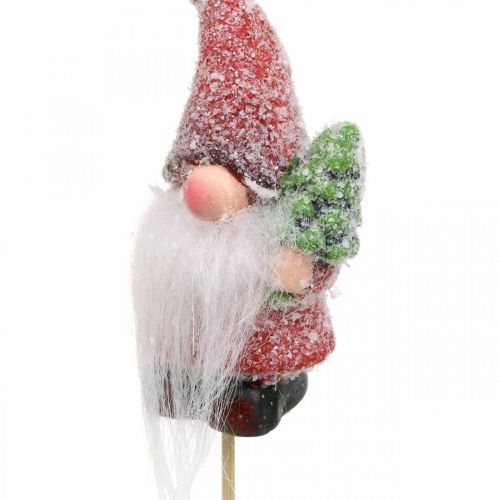 Artikel Dekorativ tomte tomte dekorationsplugg jul 10cm 4 st