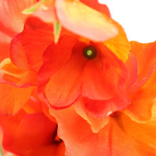 Floristik24 Vetch konstgjord blomma orange, röd 75 cm 3st