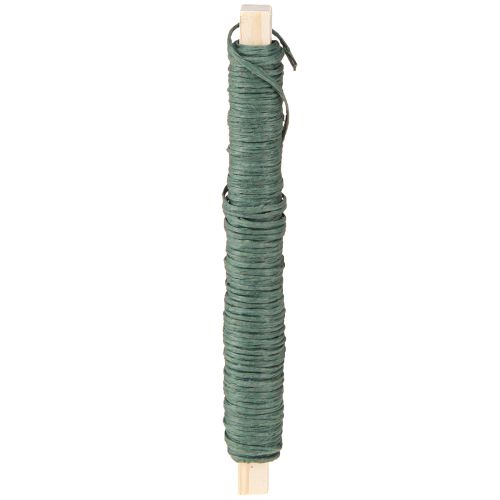 Artikel Omslagstråd grön craft trådpapper omslagstråd Ø0,8mm 22m