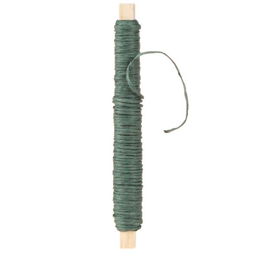 Artikel Omslagstråd grön craft trådpapper omslagstråd Ø0,8mm 22m