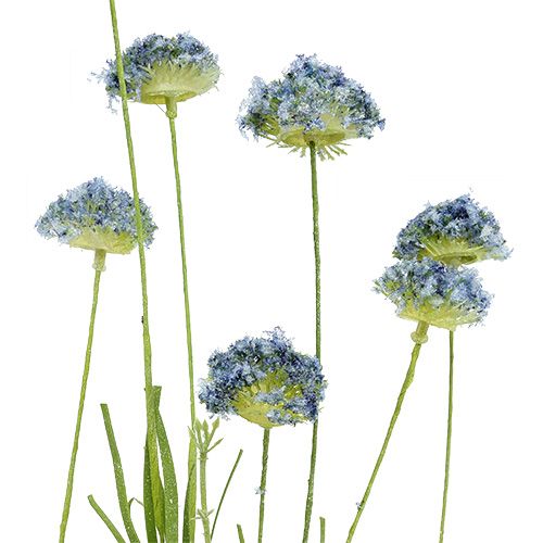 Floristik24 Ängsblommor blå L65cm 3st