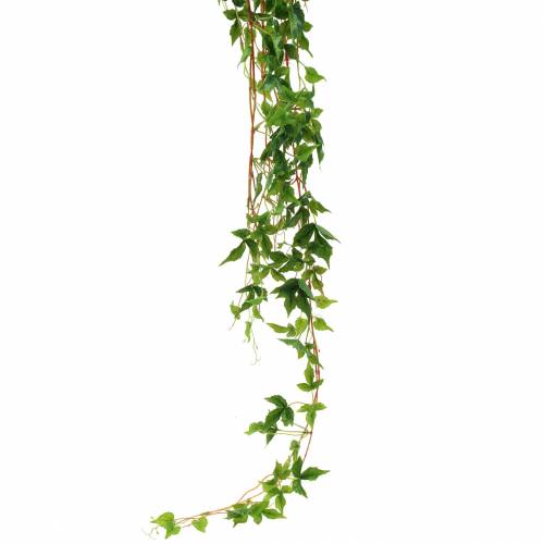 Floristik24 Virginia creeper konstgrön, röd 136cm 7-trådig