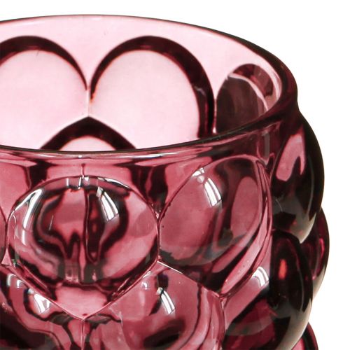 Artikel Lykta Bär Glas Dekorativ värmeljushållare Ø9cm H9,5cm 4 st