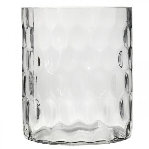 Artikel Lyktglas, blomstervas, glasvas rund Ø11,5cm H13,5cm