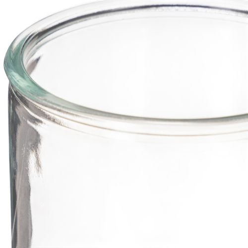 Glascylindervas, transparent, mångsidig, 10 cm, 3 stycken | Floristik24.se