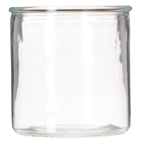 Glascylindervas, transparent, mångsidig, 10 cm, 3 stycken | Floristik24.se