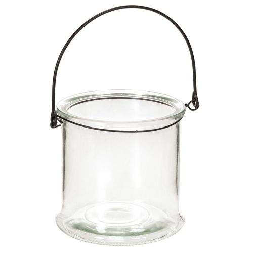 Hängande glaslykta Ø12cm H12,5cm 2 st köpa | Floristik24.se