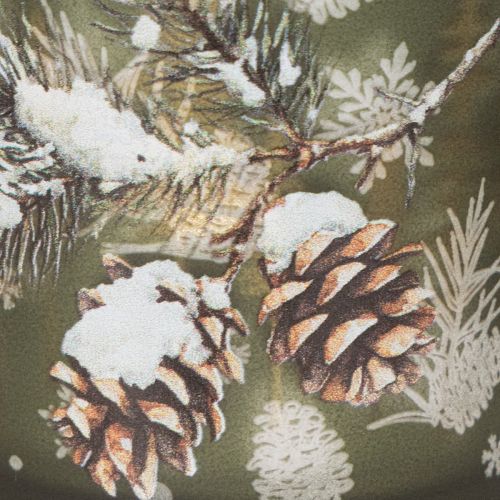 Glasljushållare med vintergrangren, 8 cm, 2 stycken | Floristik24.se