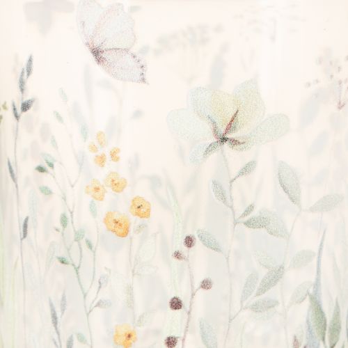 Artikel Elegant fjärilsdesignad lykta för harmonisk rumsinredning, 12,5 cm, 4 stycken