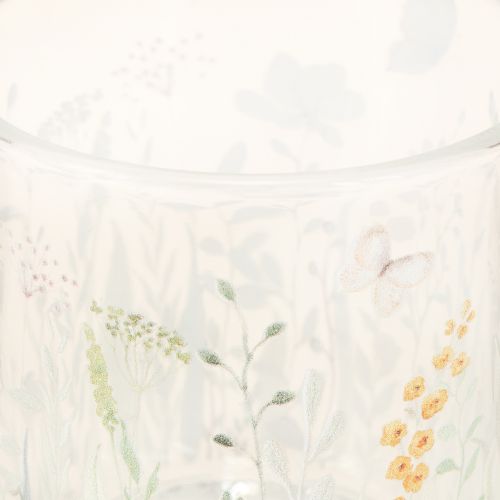 Artikel Elegant fjärilsdesignad lykta för harmonisk rumsinredning, 12,5 cm, 4 stycken