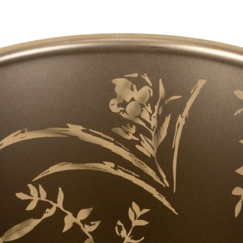 Artikel Glasljushållare, blommönster för mysiga stunder i hemmet, 18 cm