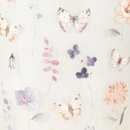 Artikel Dekorativ glaslykta med fjärilsdesign för eleganta heminredningsdetaljer, 8 cm, 4 stycken