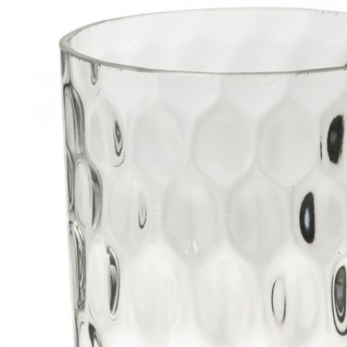 Artikel Blomvas, glasvas, ljusglas, glaslykta Ø11.5cm H18.5cm