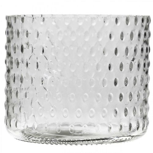 Artikel Lyktglas, värmeljushållare glas, ljusglas Ø11,5cm H9,5cm